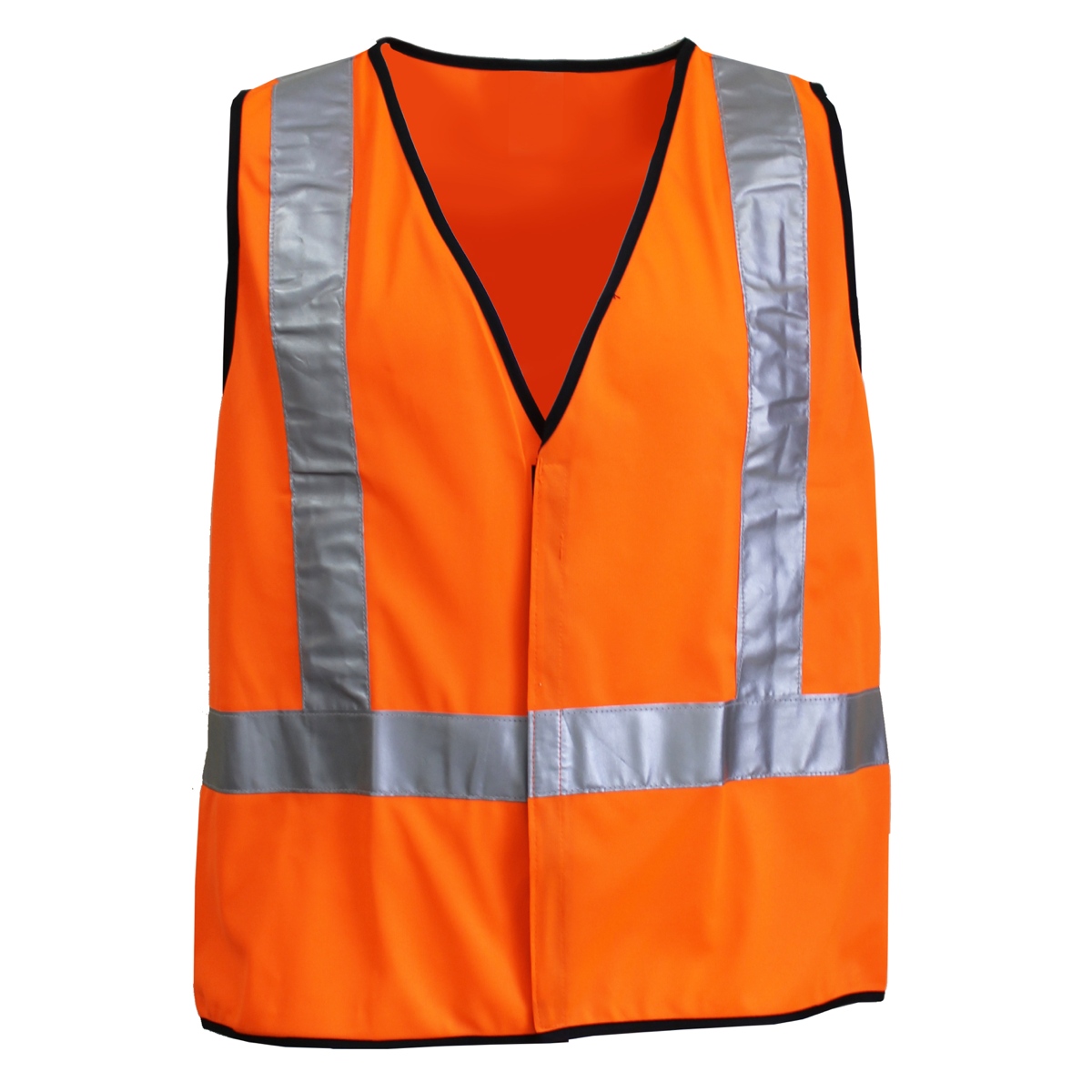 Reflective Safety Vest Orange Spartan Workwear