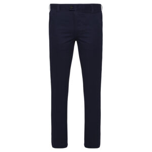 Navy Blue Cotton Drill Work Pants front