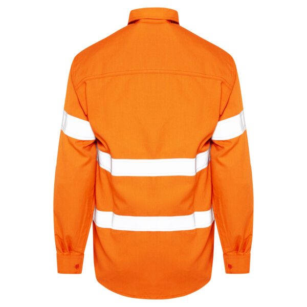 Hi Vis Orange Arc Flash HRC2 Lightweight Shirt
