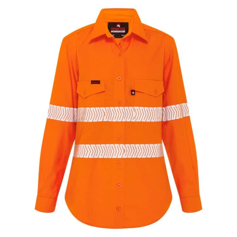Women's Work Shirts Spartan Safety Workwear Quality Australian